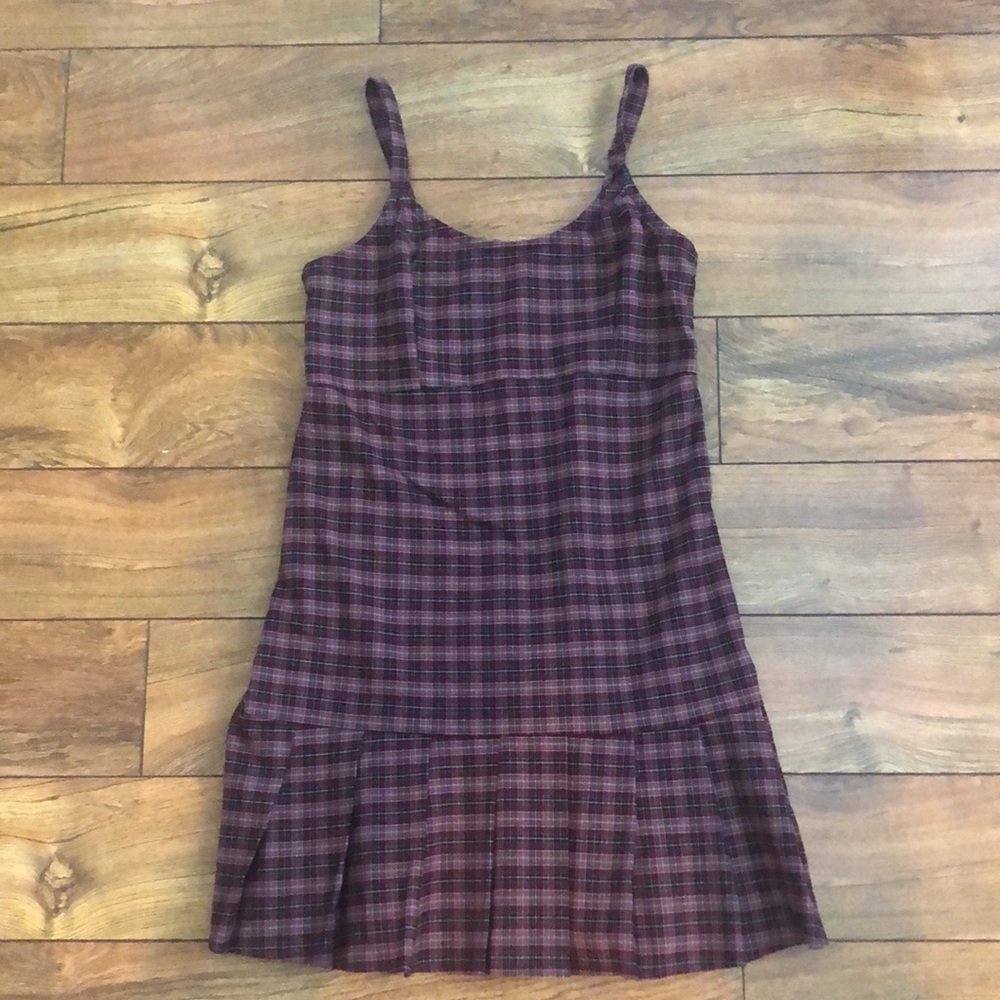 Plaid Hollister dress